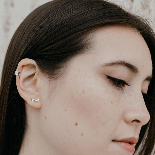 Incredible Ways To Wear Ear Cuff Stud Earrings