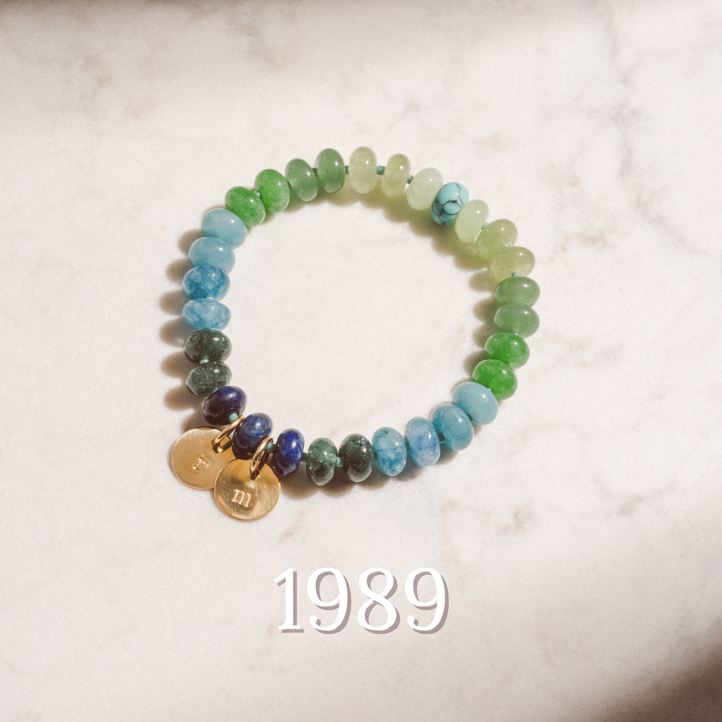 Taylor’s Letter Charm Bracelet