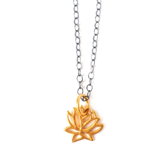  Lotus Necklace, Necklaces, adorn512, adorn512
