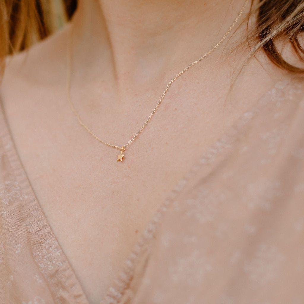 Tiny Star Necklace, Necklaces, adorn512, adorn512