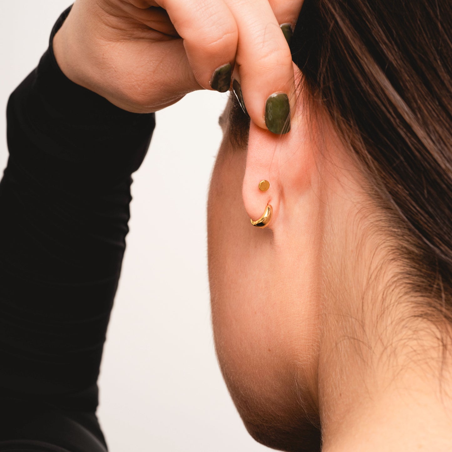 Solo Cz Flatback Studs
