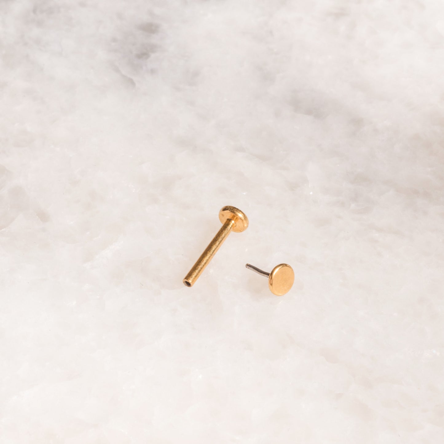 Golden Dot Flatback Studs