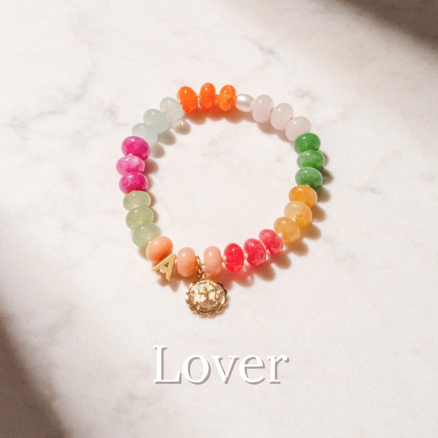 Taylor’s Letter Charm Bracelet