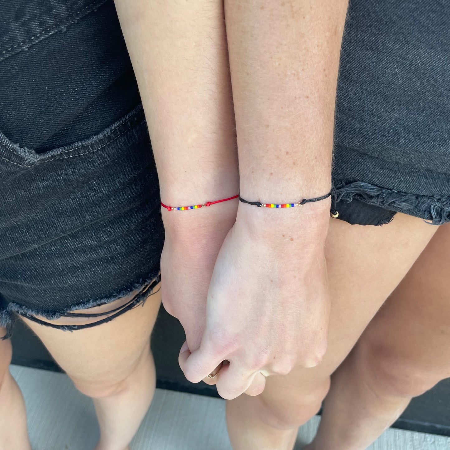 Pride Seed Bead Bracelet