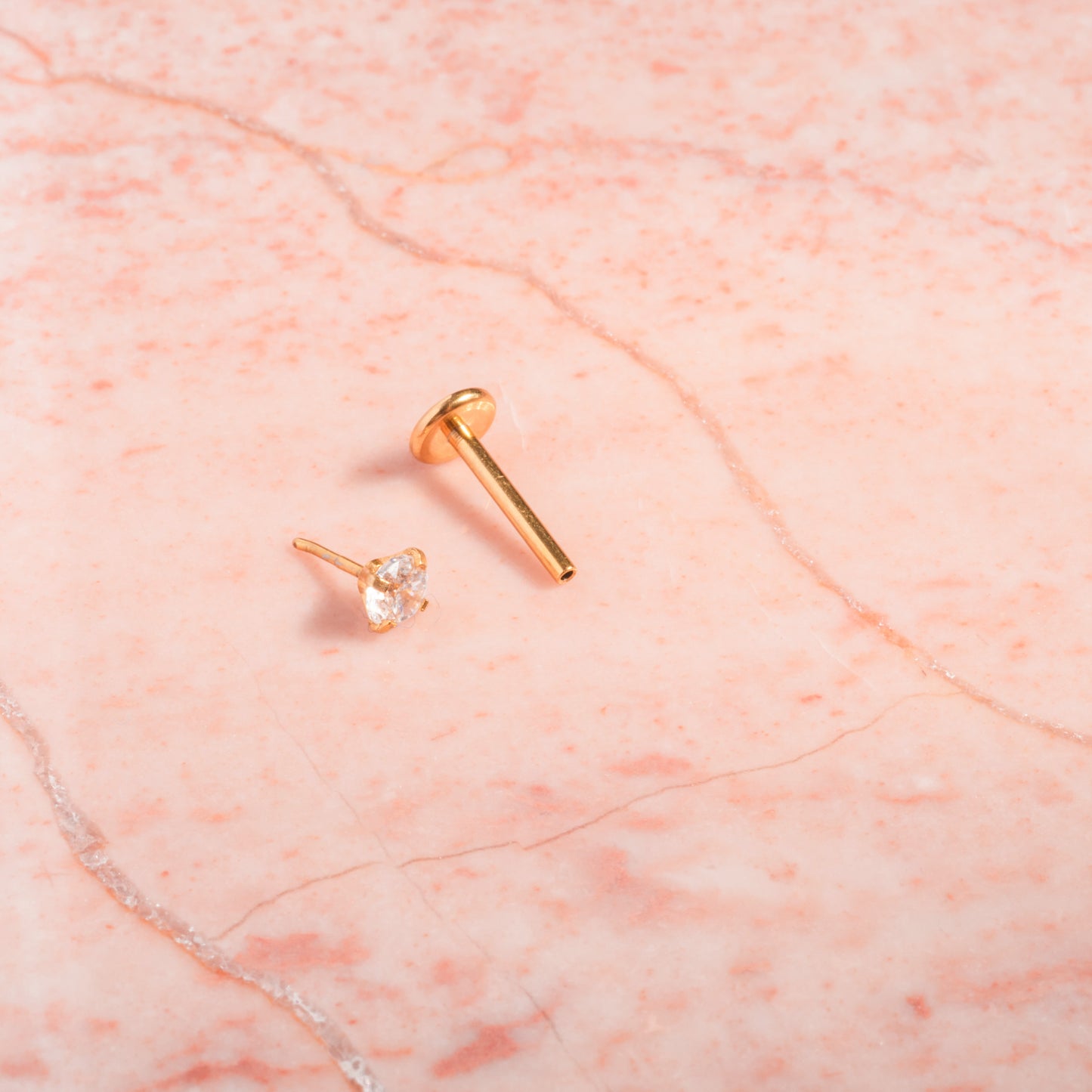 Solo Cz Flatback Studs