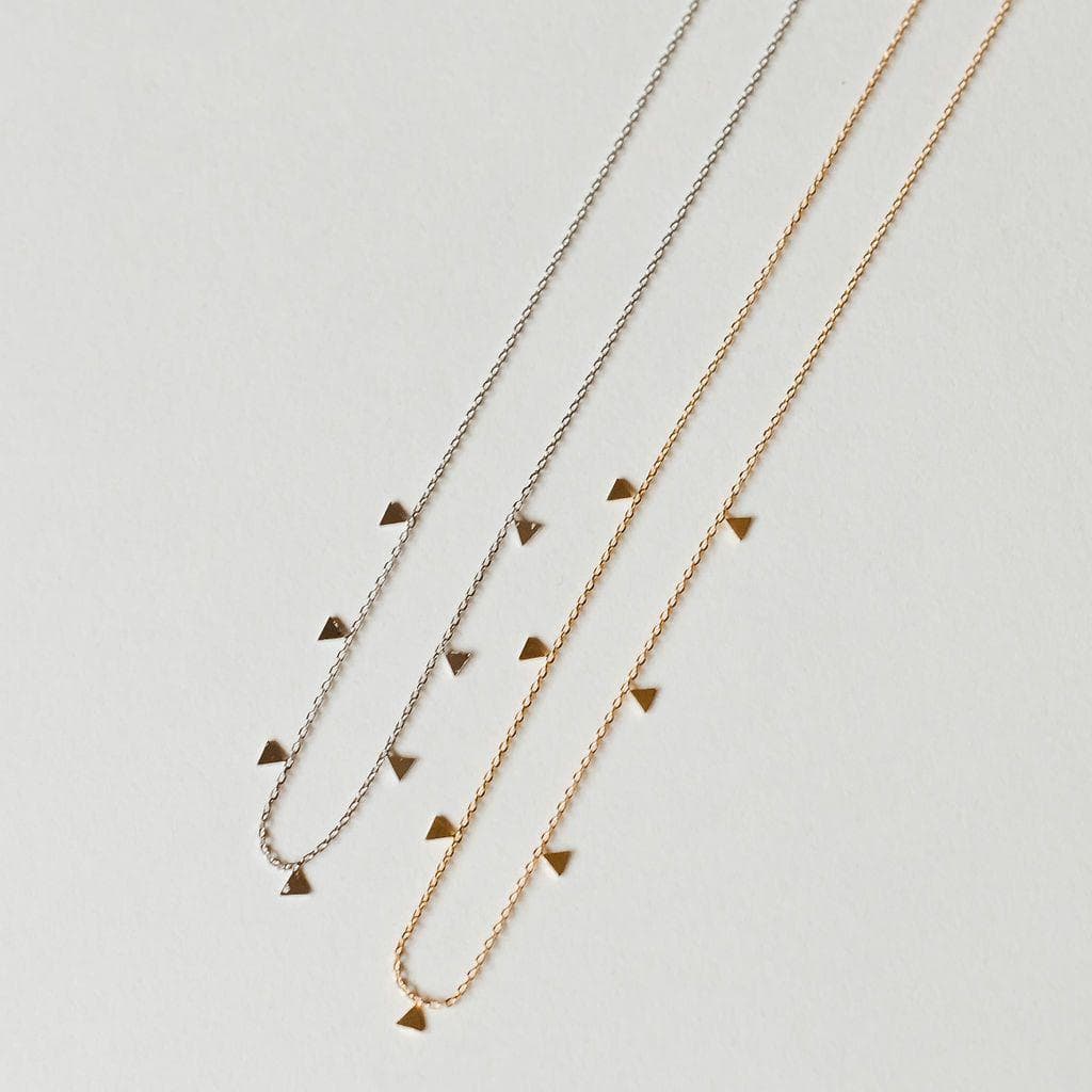 Floating Triangle Necklace, Necklace, adorn512, adorn512