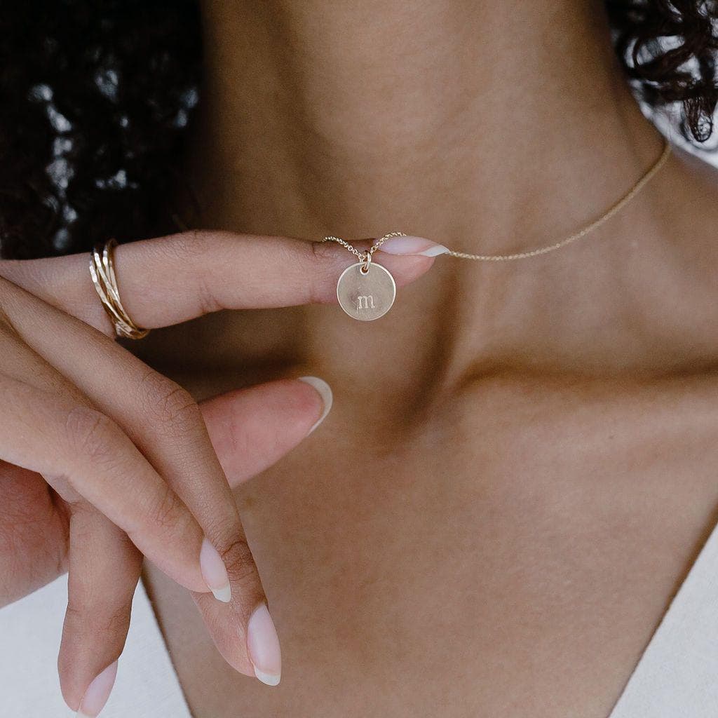 Cota Personalized Lowercase Necklace - Main Image