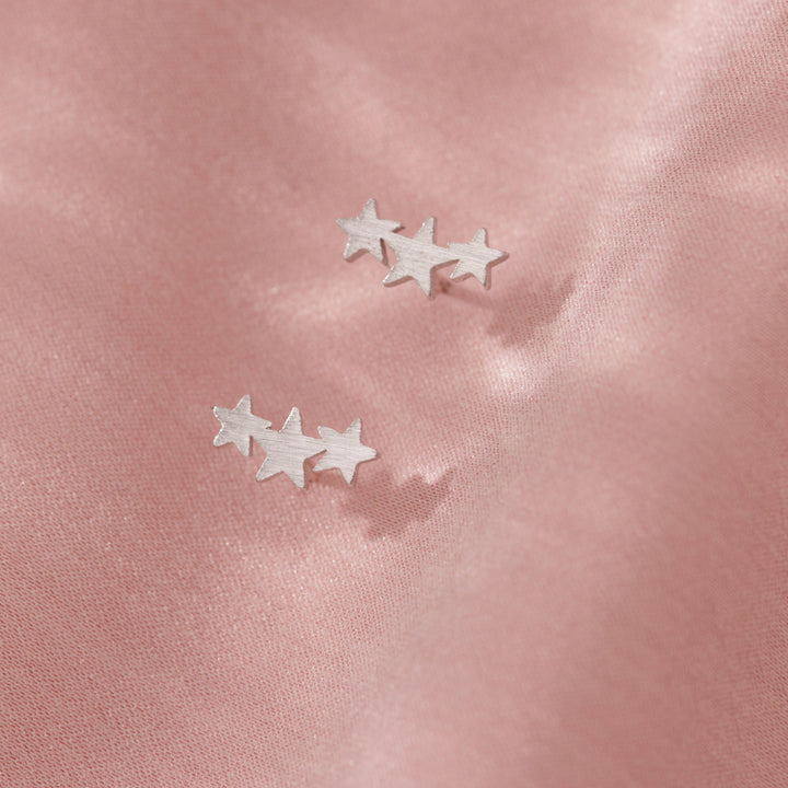 Triple Star Stud - adorn512