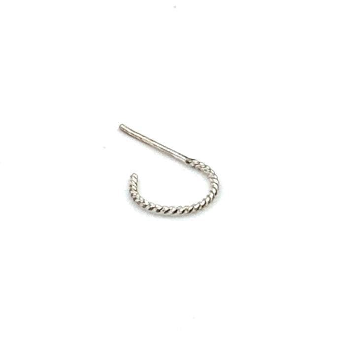 Single Rope Huggie Hoop