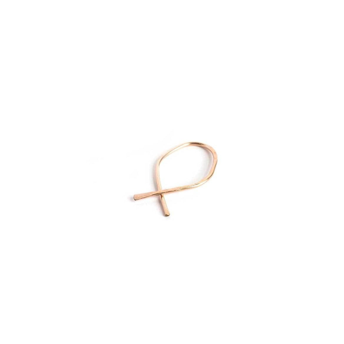 Single Fish Earring, Earring, ADORN512, adorn512