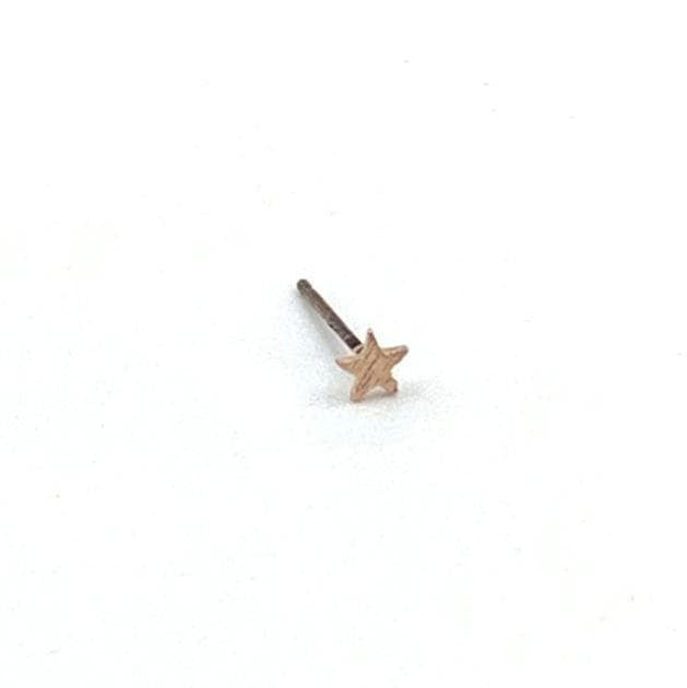 Single Star Stud Earring