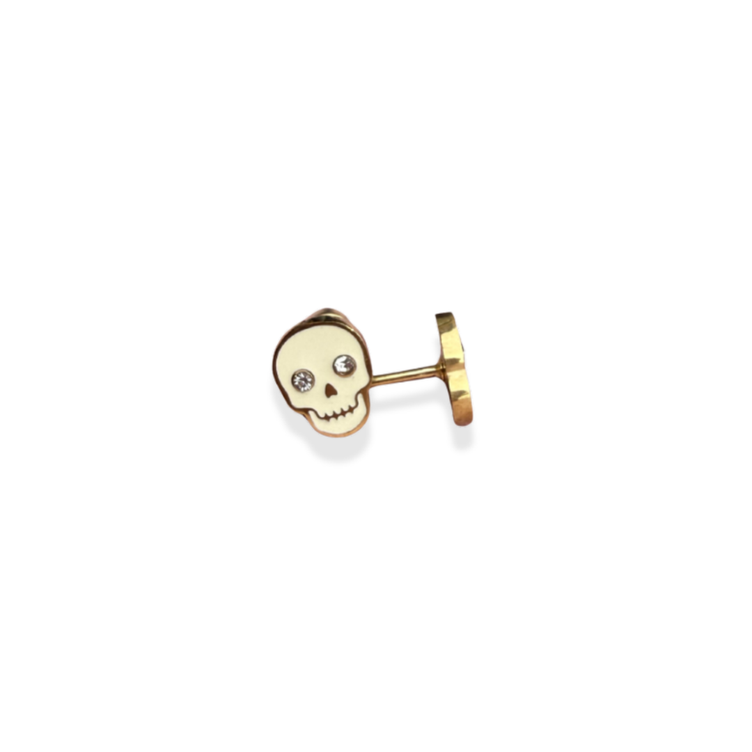 Spooky Skull Screwbacks
