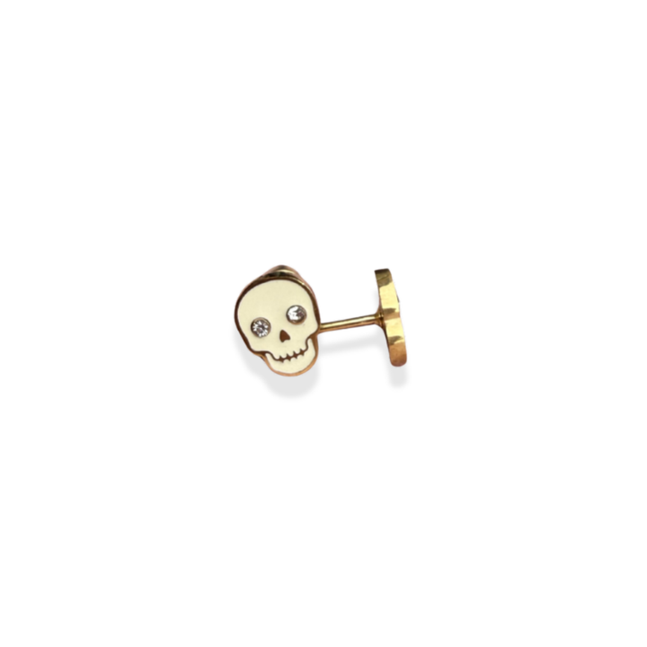 Spooky Skull Screwbacks
