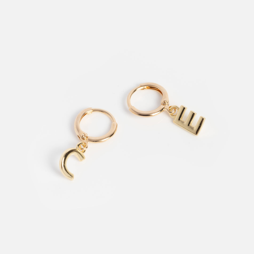 Customizable Charm Earring - adorn512