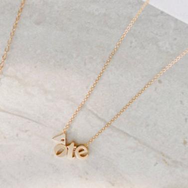 Lowercase Vote Necklace - adorn512