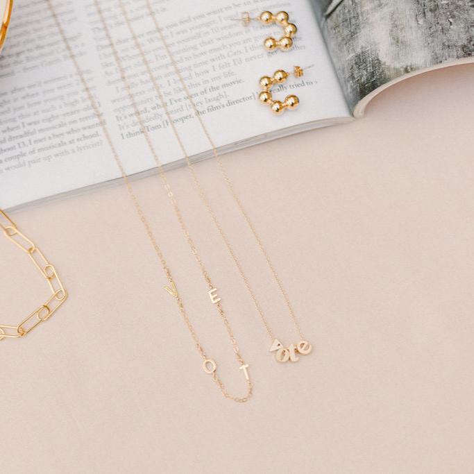 Lowercase Vote Necklace - adorn512