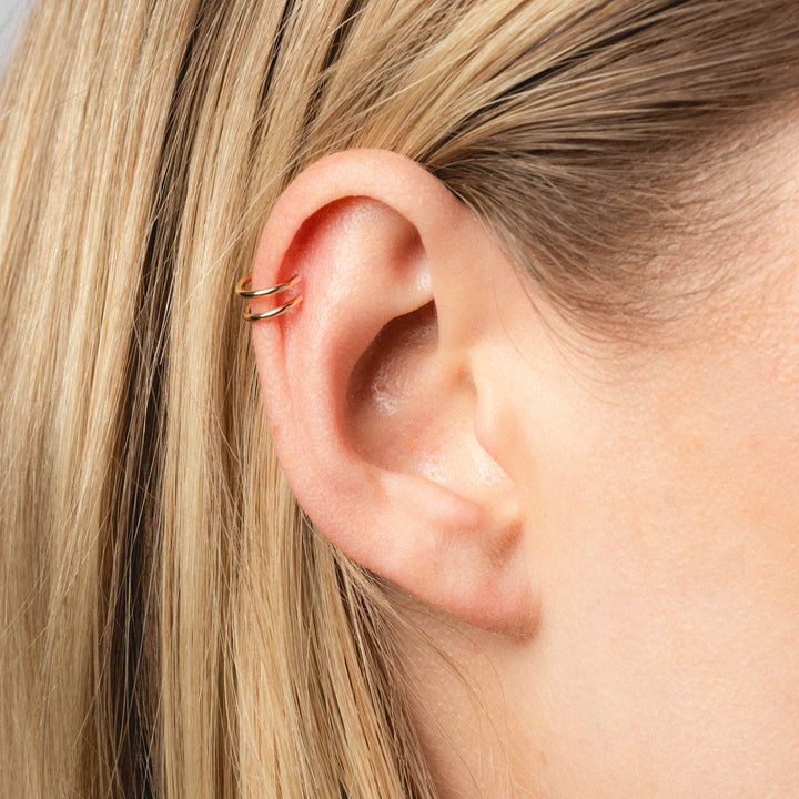 Double Stack Ear Cuff