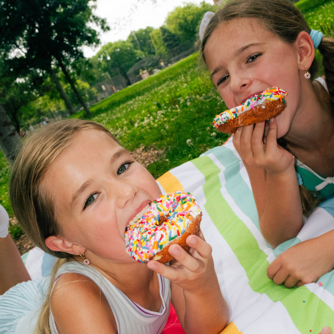 Donut Charm Huggies - adorn512