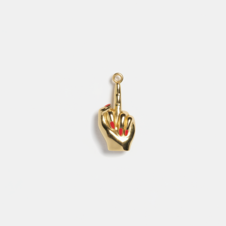 Middle Finger Charm - adorn512