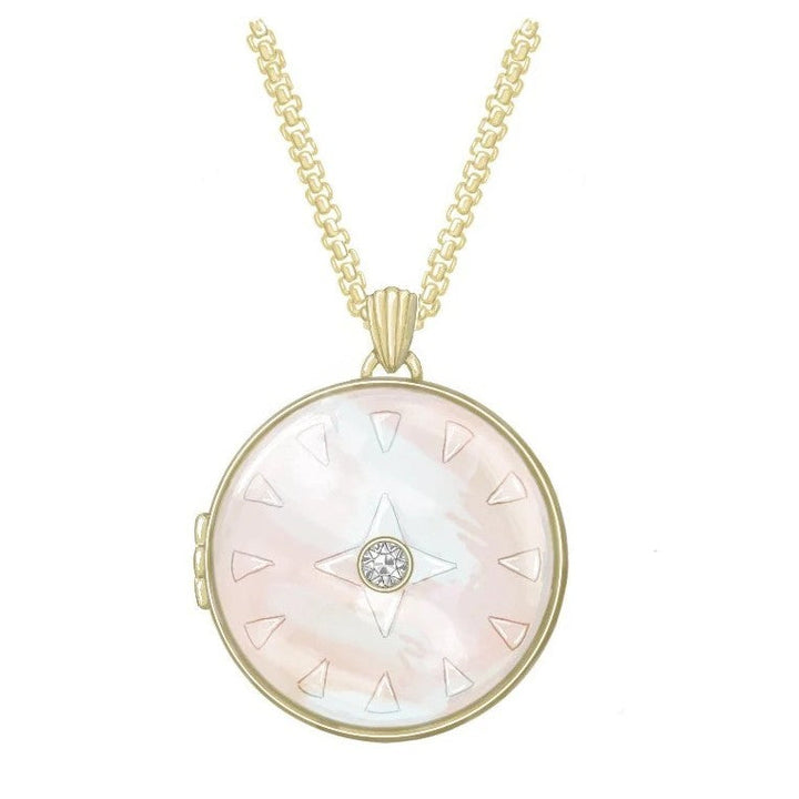 Adorn Signature Locket Necklace