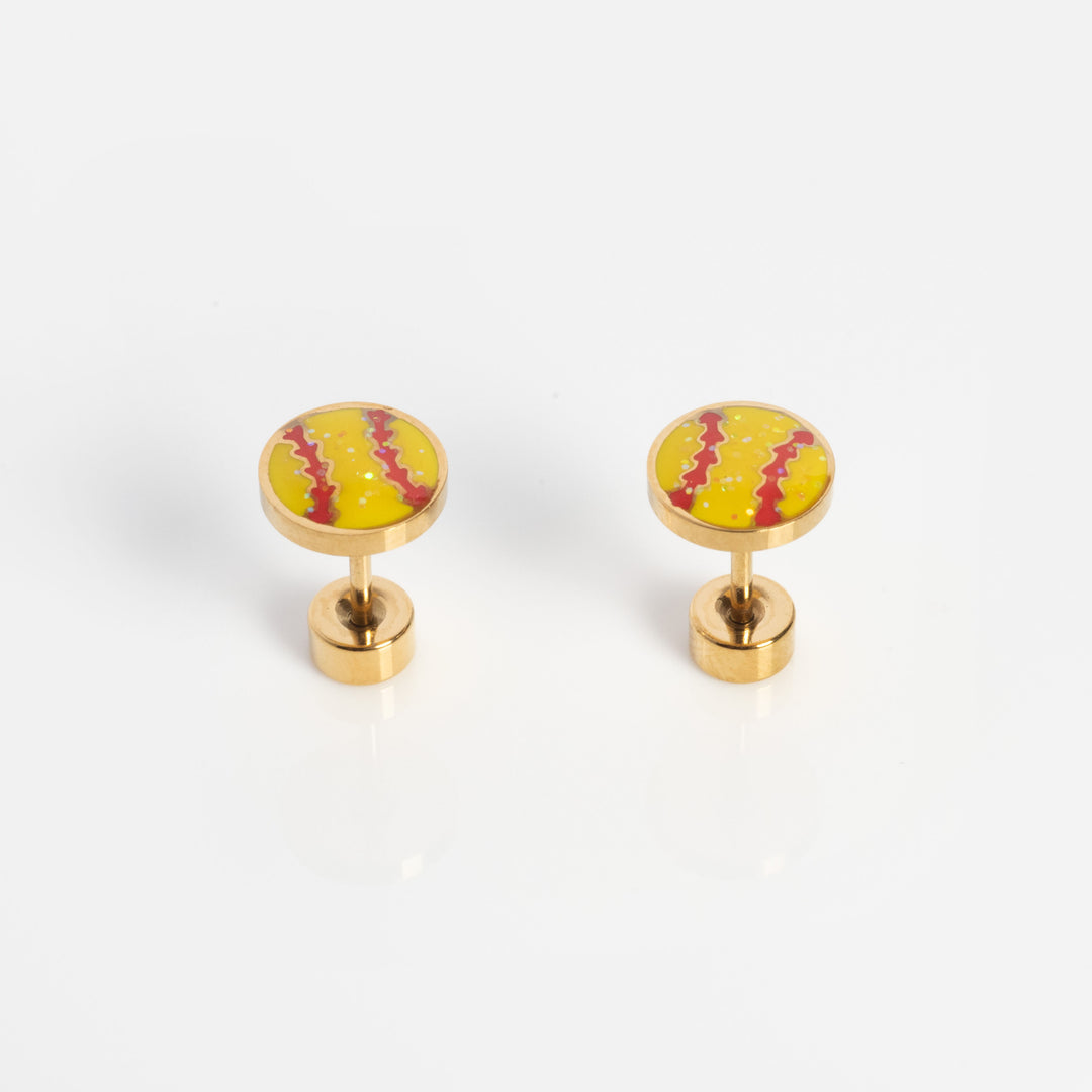 Softball Screwbacks - adorn512