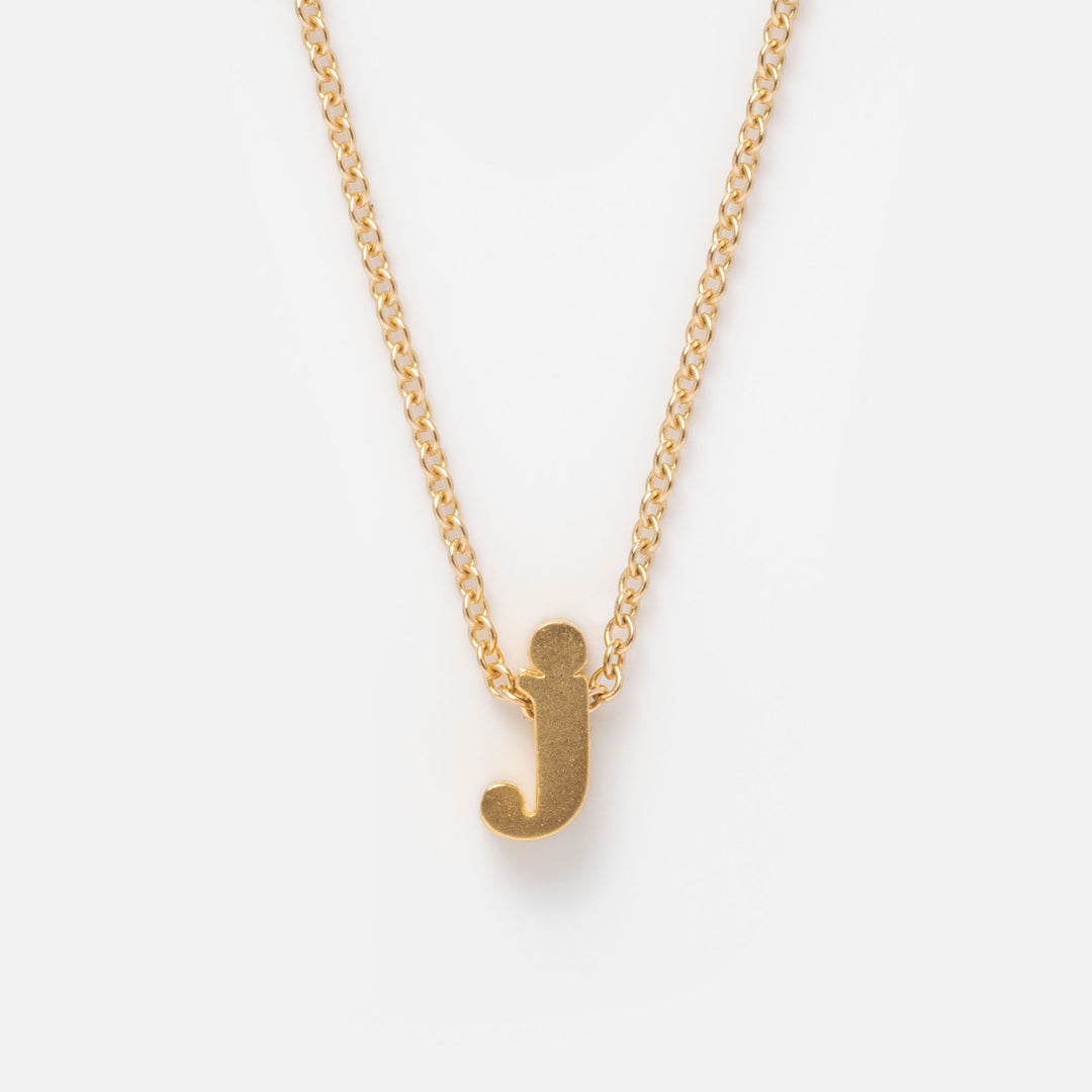 Saba Initial Necklace