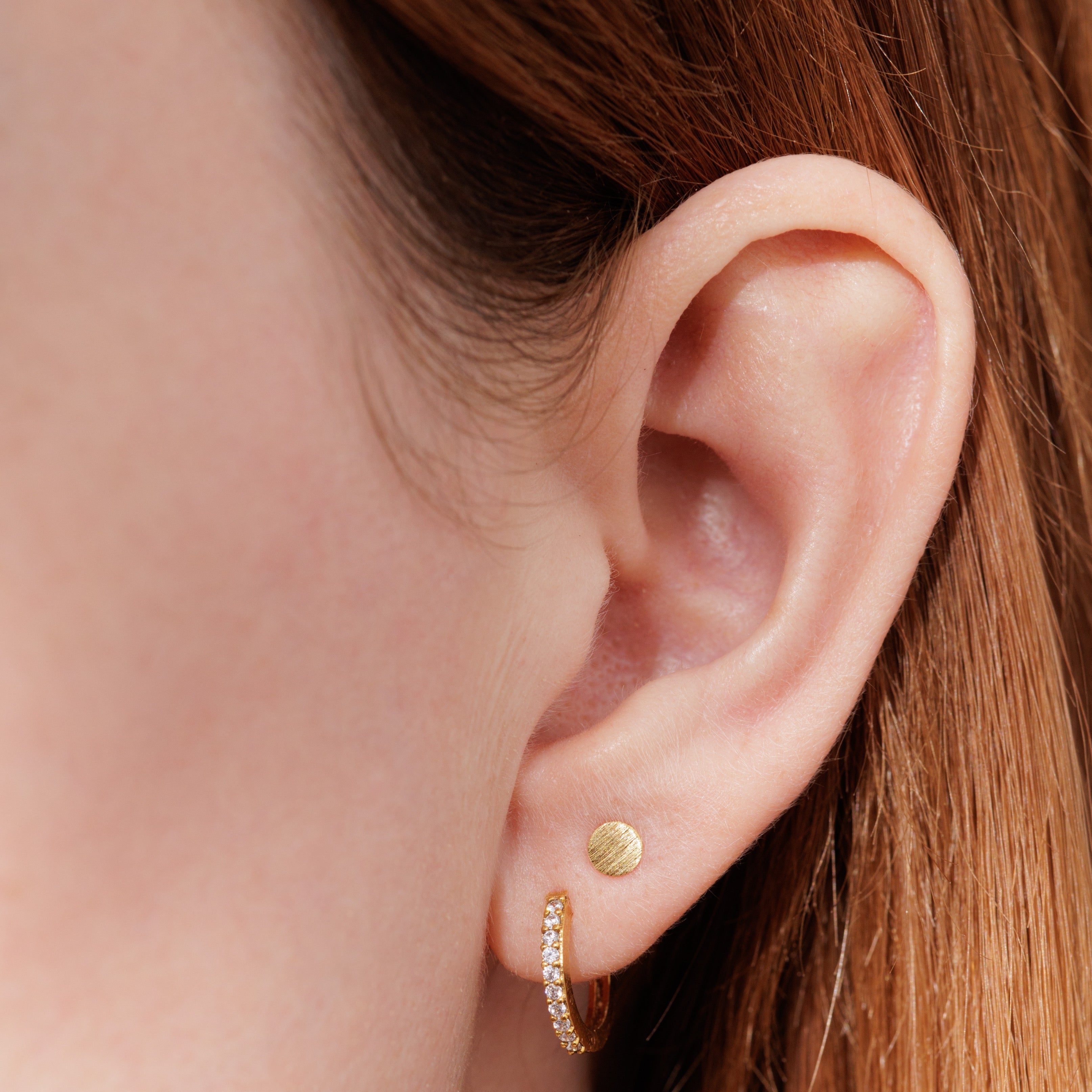 Meg Double Hoop Earrings in 18k Gold Vermeil | Kendra Scott