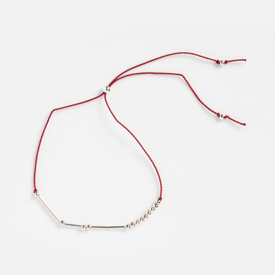 Morse Code Bracelet - Shut Up - adorn512