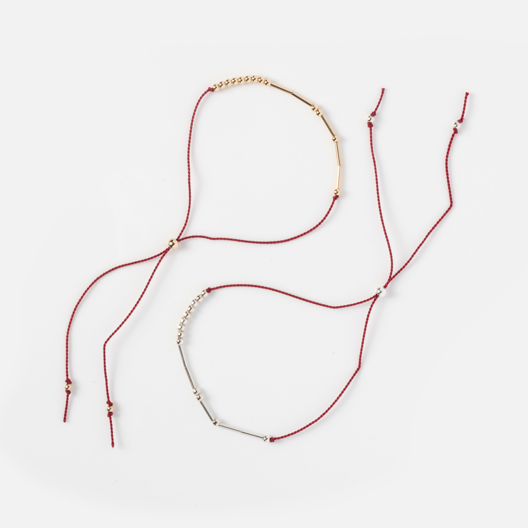 Morse Code Bracelet - Shut Up - adorn512