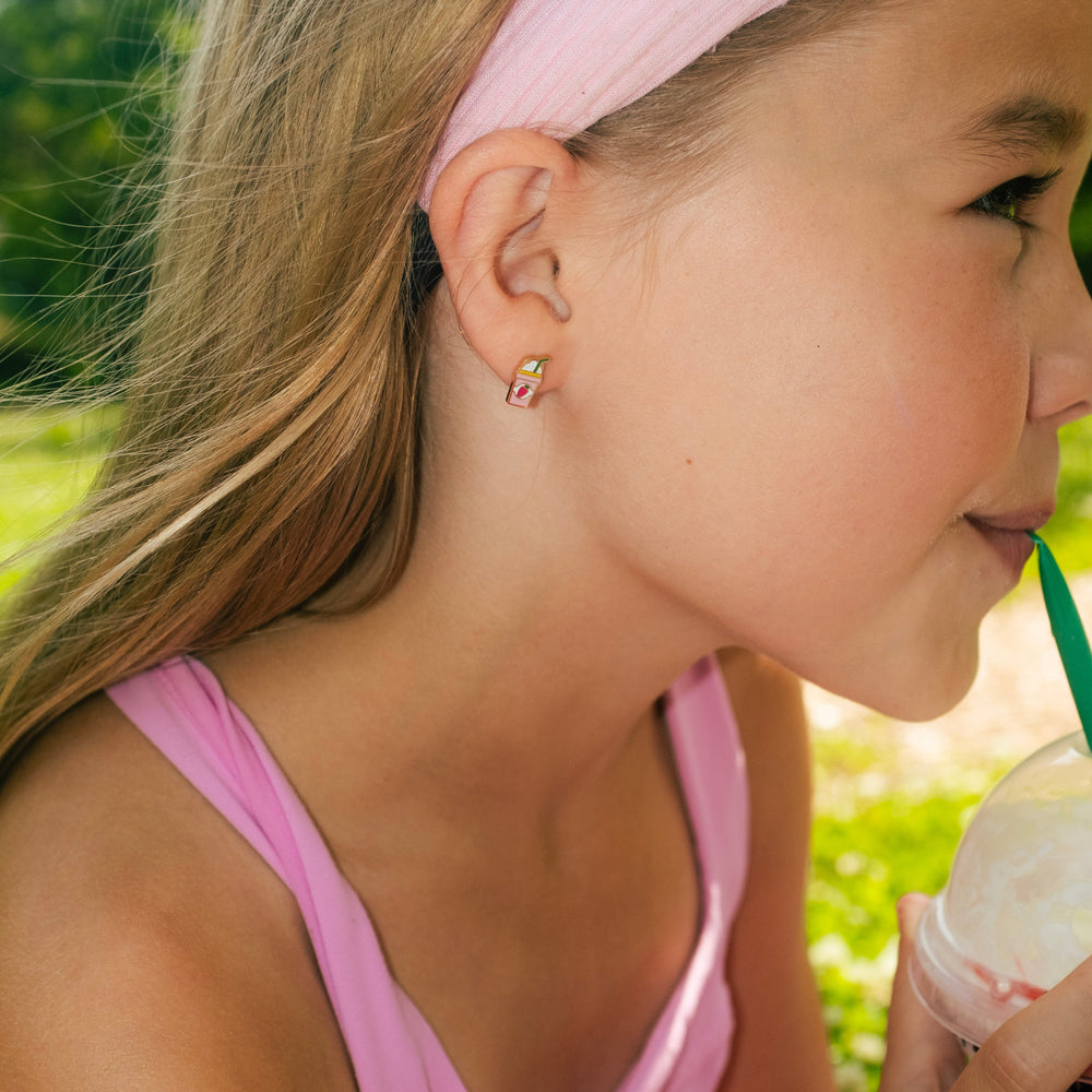 Strawberry Frapp Screwbacks - adorn512