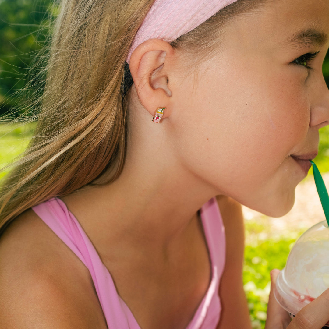 Strawberry Frapp Screwbacks - adorn512