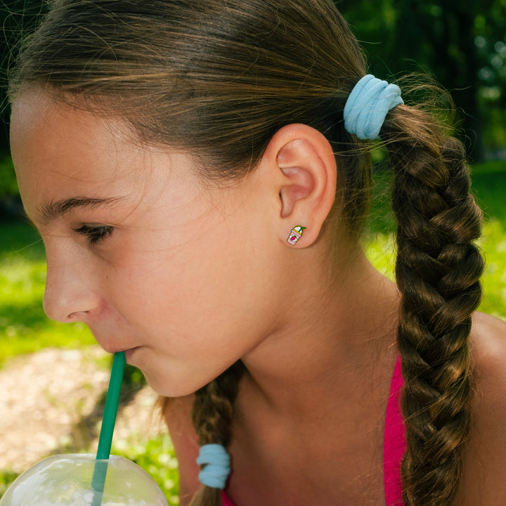 Strawberry Frapp Screwbacks - adorn512