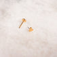 Tiny Heart Flatback Studs