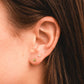 Triple Adventurine Flatback Studs