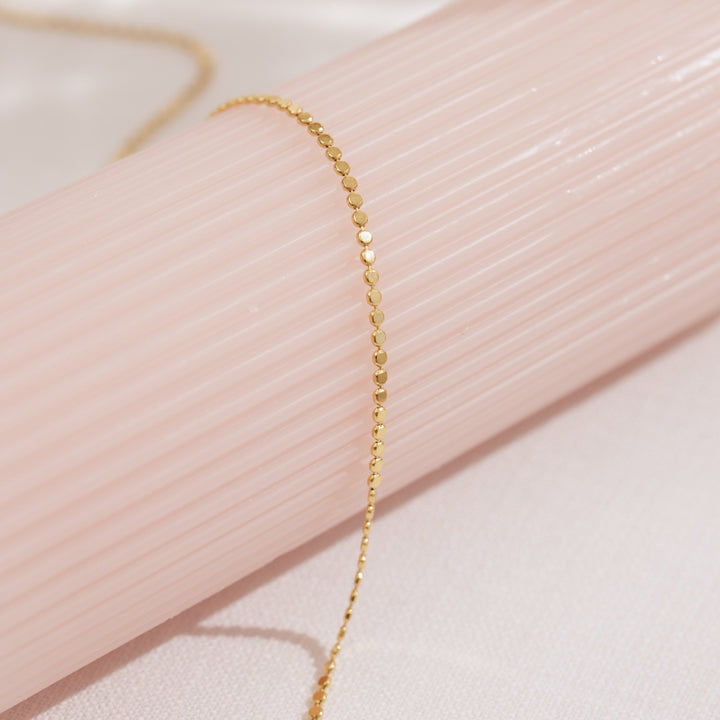 Dot Chain Necklace & Bracelet Set