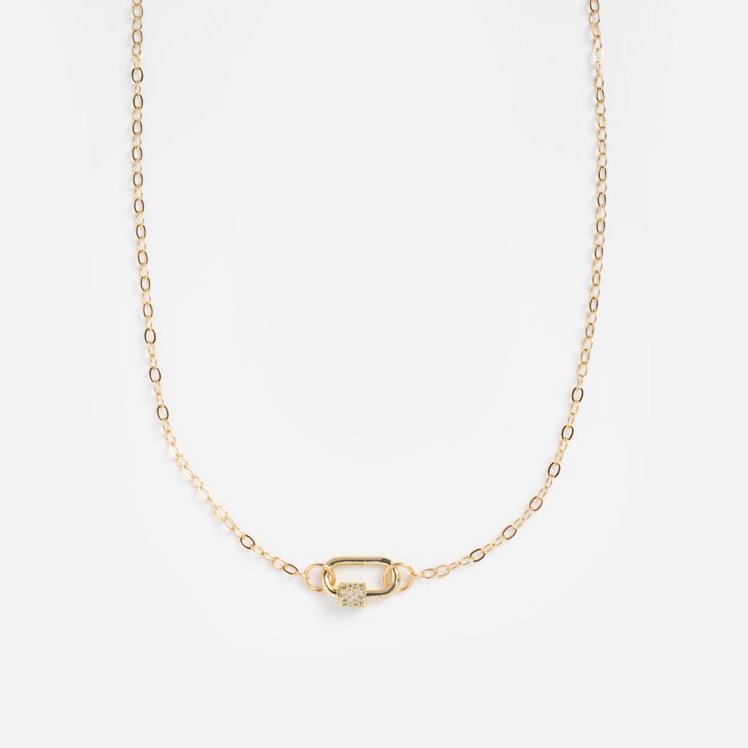 Sparkle Chain + Charm Carabiner - adorn512