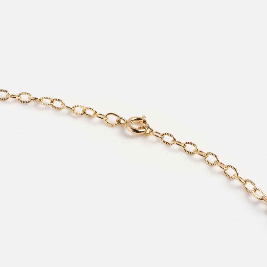 Striped Chain Necklace - adorn512