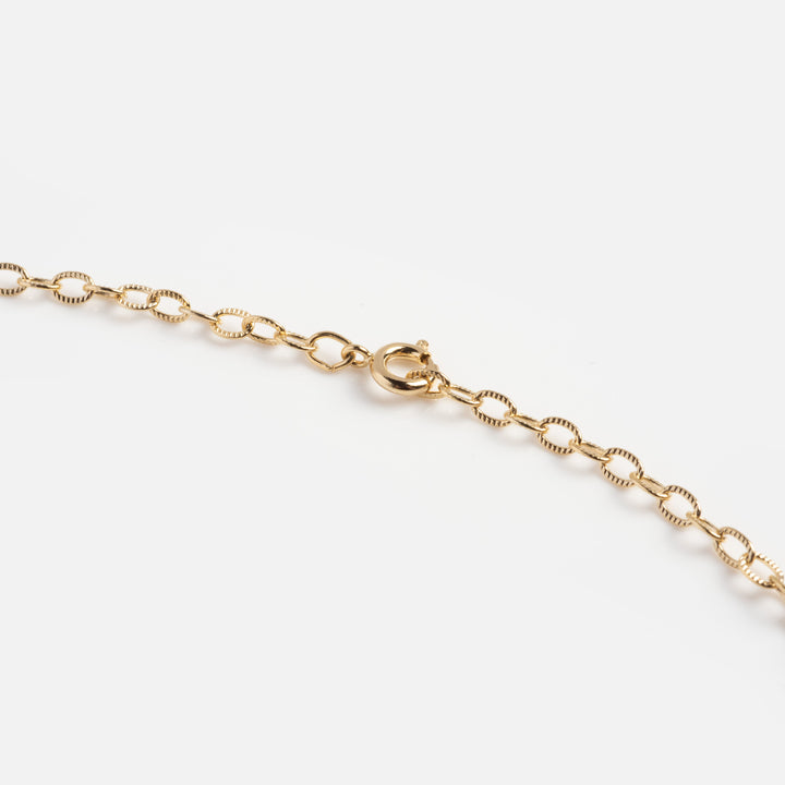 Striped Chain Necklace - adorn512