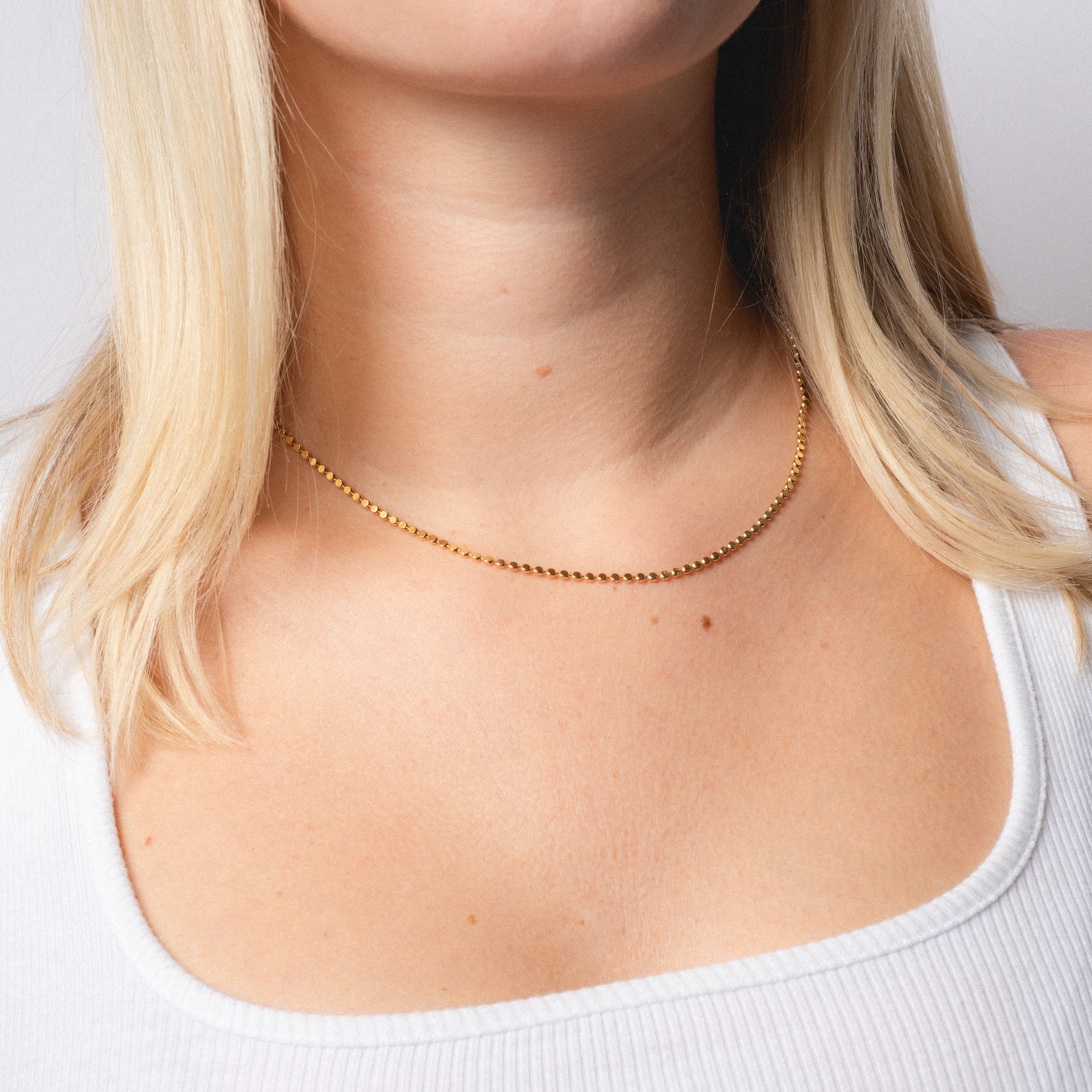 Dot Chain Necklace – adorn512 Dot Chain Necklace – adorn512