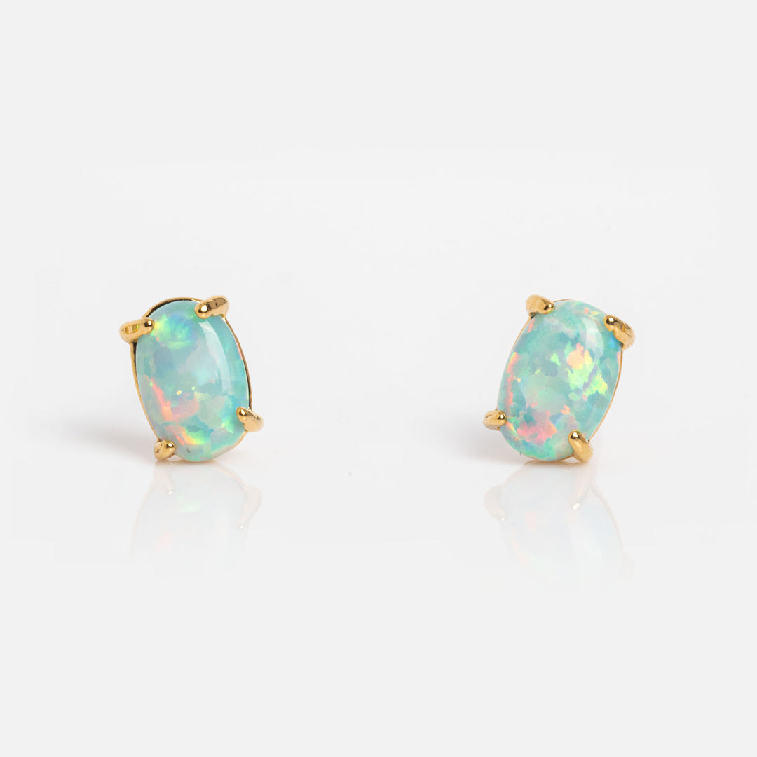 Opal Stud Earrings - adorn512