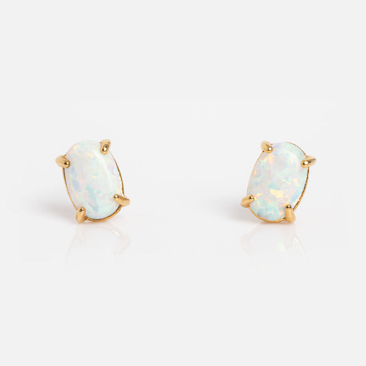 Opal Stud Earrings - adorn512