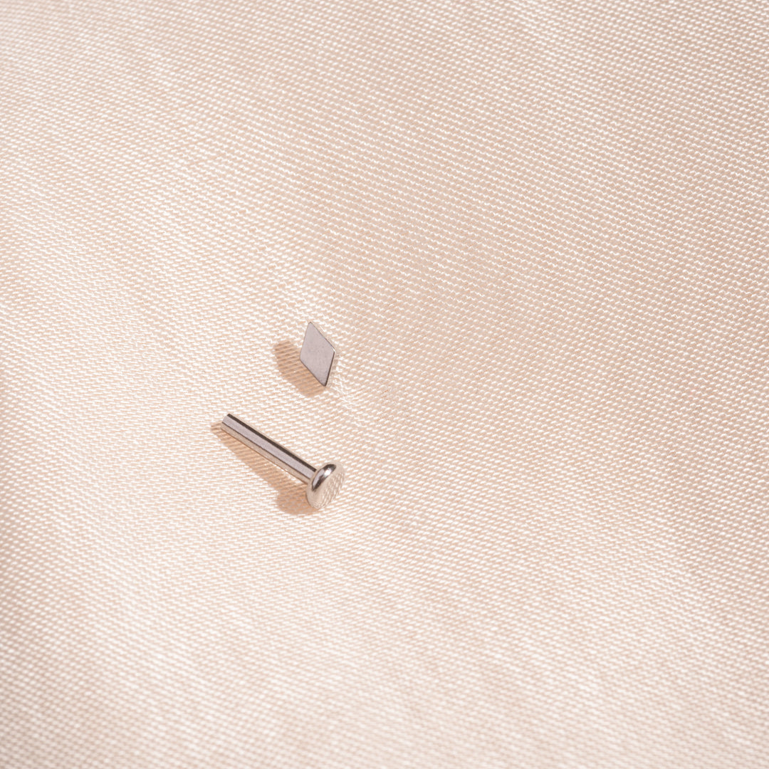 Tiny Diamond Flatback Stud