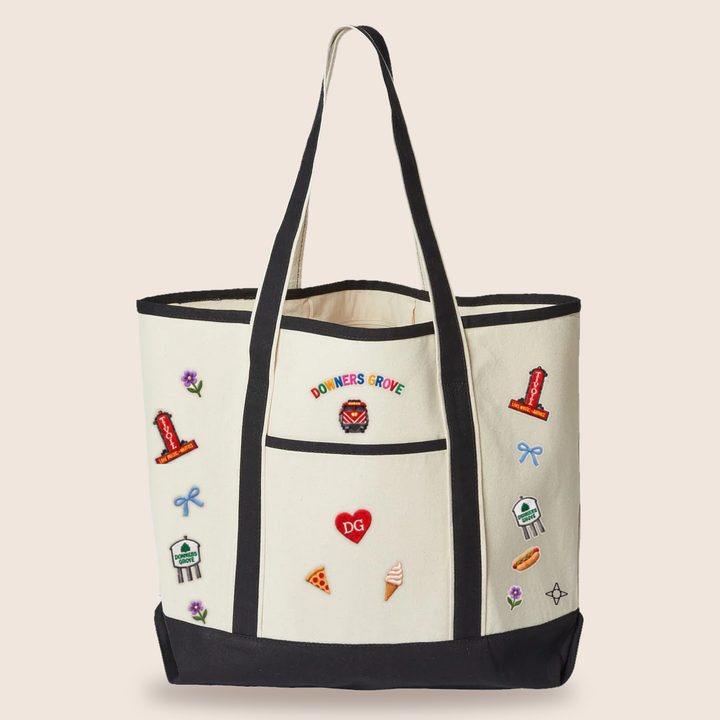 Downers Grove Hometown Tote Bag