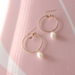 Pearl Goldie Hoops