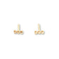 14k Solid Gold Dottie Studs