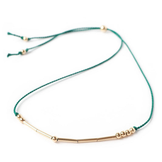 Personalized Morse Code Bracelet