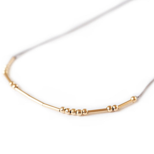 Morse Code Necklace - adorn512