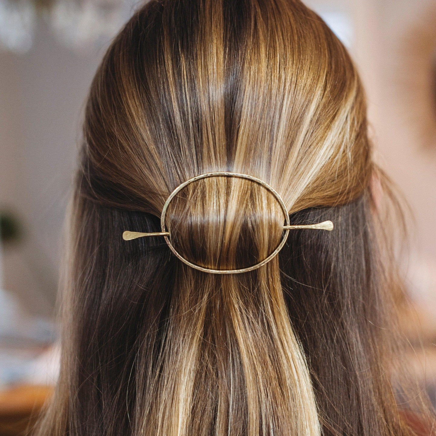 Oval Hair Slide