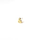 Single Tiny Letter Stud Earring
