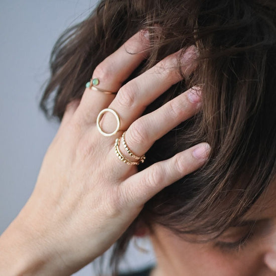 Karma Circle Ring adorn512